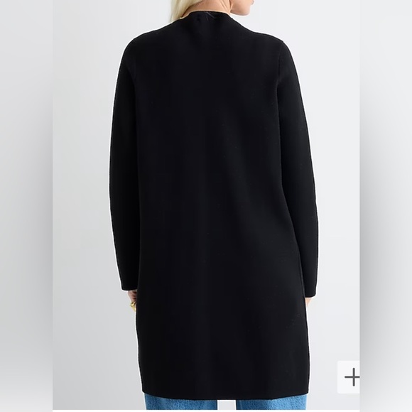 NWT - J. Crew Women’s Merino Wool Alpaca Blended Long Sweater Blazer - Size L - Picture 3 of 10